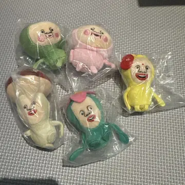 코비토즈칸 봉제 인형 가챠가챠 5종 세트