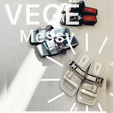 VEGE 플랫 샌들 36