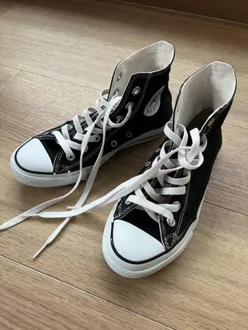 CONVERSE ALL STAR 블랙 하이컷 4.5(23.5cm)