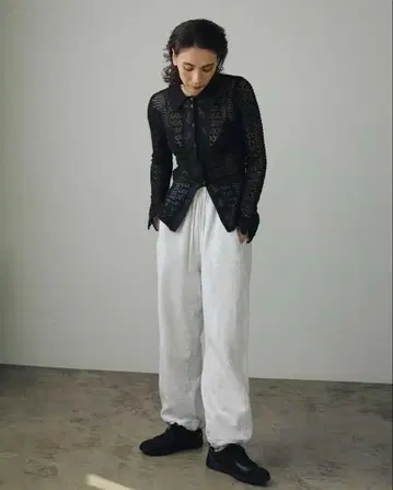 안누크 Drawstring 스웨트 팬츠 38