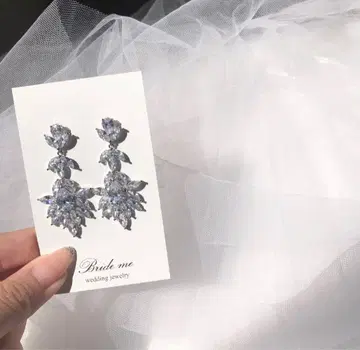 Bride me 브라이드 미 [ZP-20] 큐빅 지르코니아 귀걸이
