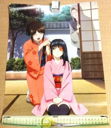 은혼 2022년 달력 포스터 태피스트리 시무라 타에 요시쿠니 1장