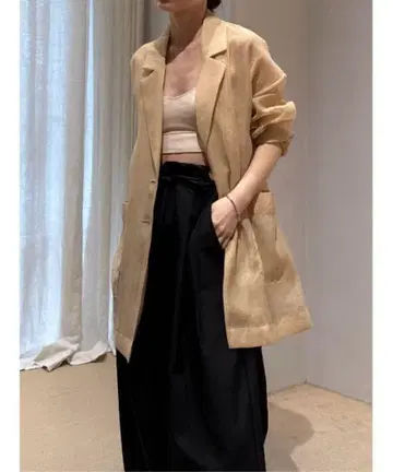 STYLEMIXER 스타일 믹서 시어 테일러 자켓 베이지