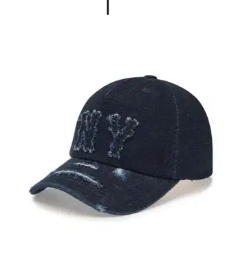 MLBKorea 다크 블루 NY 자수 야구 모자