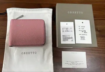 ORSETTO 핑크 지갑 컴팩트 지갑 오르셋 스마트 지갑