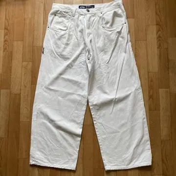 빈티지 미국산 LA 게이트 화이트 데님