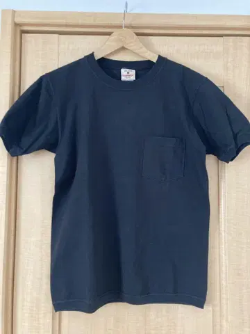 Good Wear 굿웨어 리브 티셔츠 블랙 사이즈 M