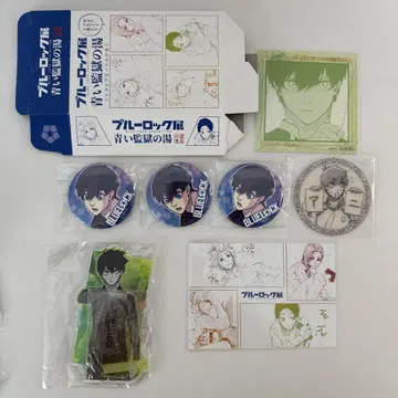 블루 록 케이세 이치 캔뱃지 TSUTAYA 아크릴 스탠드 원작 묶음 판매