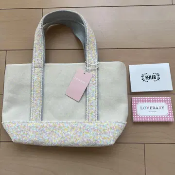라브라리 바이 페이러 믹스 컬러 미니 토트백