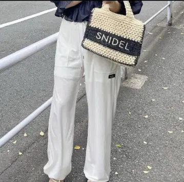 snidel 신상 UV 차단 팬츠 워셔블