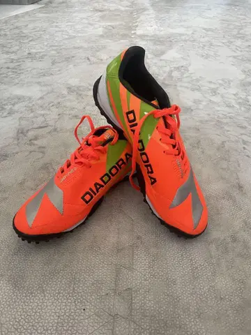 DIADORA 풋살화 26.5cm 오렌지 미사용 새상품