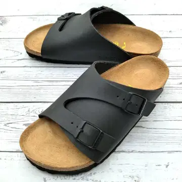 고품질 BIRKENSTOCK 22.5 취리히 샌들 블랙