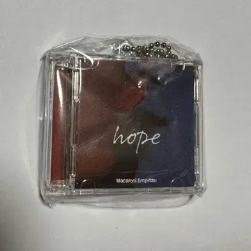 마카로니 연필 hope CD풍 키링 마카엔
