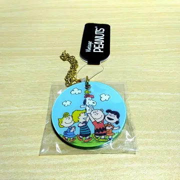 슬라이드 거울 키체인 스누피 프렌즈