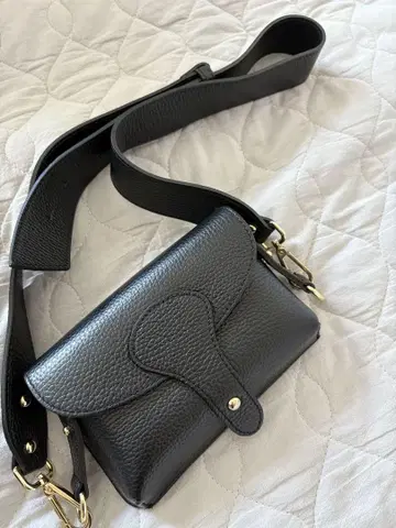 마란트 미니 숄더백 블랙