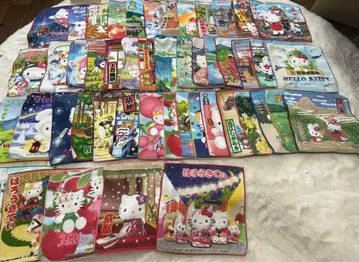미사용 현지 헬로키티 손수건