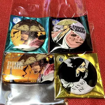 BLEACH 889 WORLD 교가쿠 슈스이 캔뱃지 대장