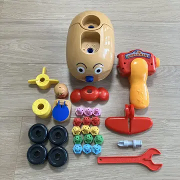 호빵맨 쿠미타테 DIY 달리자! 나사 나사 호빵맨 고