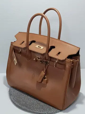 미사용 La moda Elegance 라모다 하세가와 핸드백 자물쇠 포함