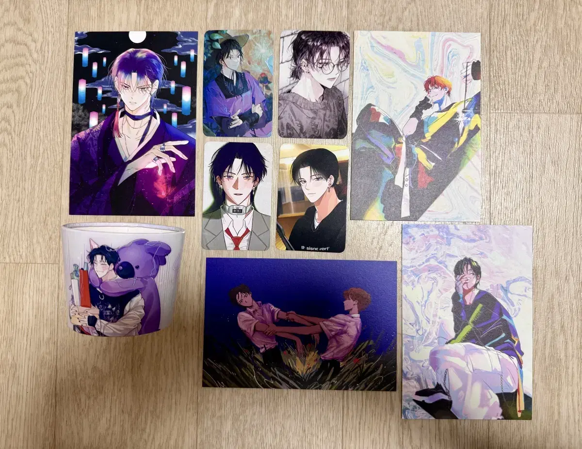 Debumot Kim Raebin Yujin poca postcard cup holder wts Hotteok, Gangzuu, M