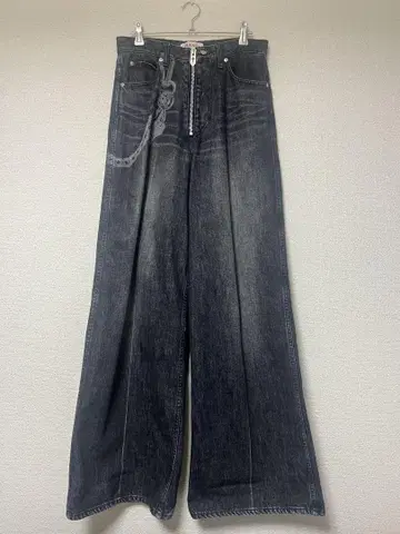 MASU 23SS FADED BAGGY FIT JEANS 배기 데님