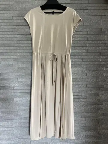 랜덤 리브 롱 원피스