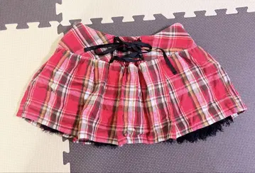 TRALALA 트랄라 LIZLISA 치마바지 체크 스커트 레어