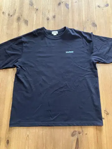 L.L.Bean 블랙 티셔츠 그래픽 프린트