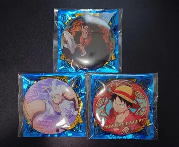 ONEPIECE 배 캔뱃지 루피 니카