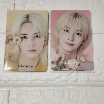 안드허니 정한 카드 2종