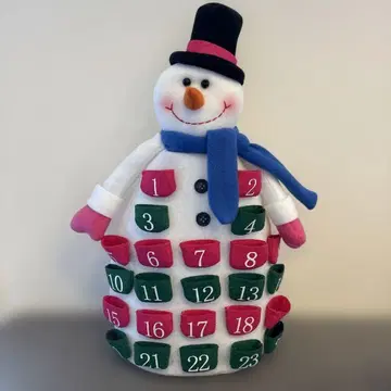 눈사람 봉제 인형 약 37cm