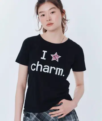 FCMM I charm 반팔 티셔츠 블랙 택 포함 새상품