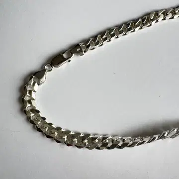 실버 925 키헤이 6면 컷 50cm 42g