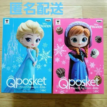Qposket Frozen 엘사 & 안나 피규어 미개봉 새상품 인기 컬러