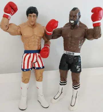 JAKKS 사의 록키 & 클라바랑 (록키 III) 피규어 2개 세트