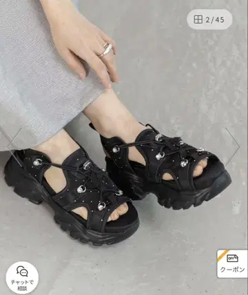 RANDA 비쥬 부품 시어 스포츠 샌들