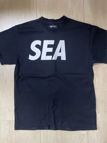 WIND AND SEA 블랙 티셔츠