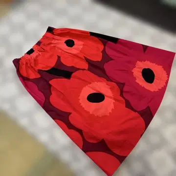 마리메꼬 marimekko unikko 우니코 핸드메이드 스커트