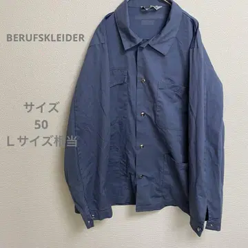 BERUFSKLEIDER 네이비 코튼 혼방 자켓 USA 구제 의류