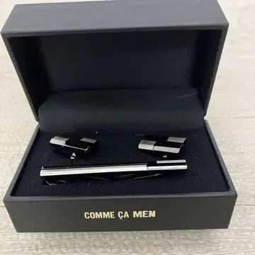 COMME CA MEN 넥타이핀 커프스 세트 새상품