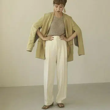 TODAYFUL 투데이풀 Tuck Tapered Trousers