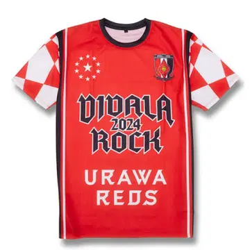우라와 레즈 REDS ROCK! 2024 축구 셔츠 XL