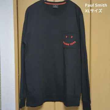 폴스미스 Paul Smith Happy 포켓 롱 슬리브 티셔츠