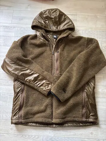 Canterbury 플리스 자켓 브라운