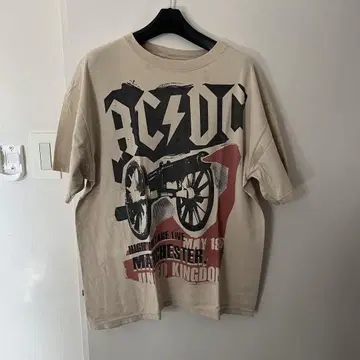 ACDC 빈티지 밴딩 티셔츠