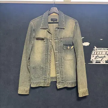 라이트 블루 데님 자켓