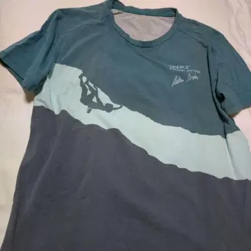 몬츄라 파란색 티셔츠 등산용 실루엣 남성용 사이즈 L