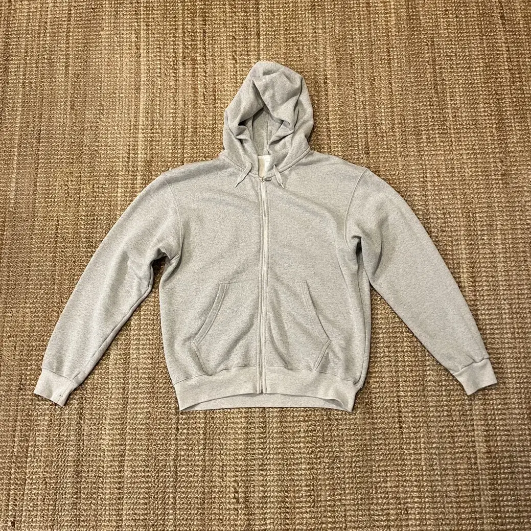 トップス AMOMENTO 24ss HOODED JUMPER AMOMENTO | 아모멘토 [L] Amomento Nylon Hooded Jumper Gray
