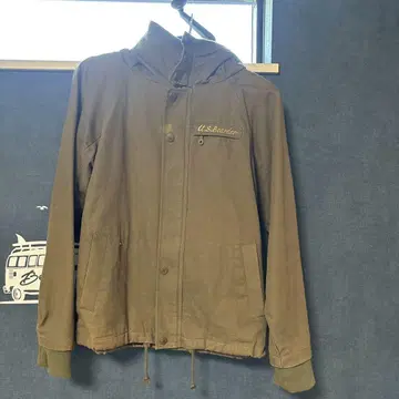 Us.Boater 후드 부착 밀리터리 자켓