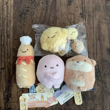 스미코구라시 테노리 봉제 인형 빵 점장 카와우소 아게다마 타피오카 핑크
